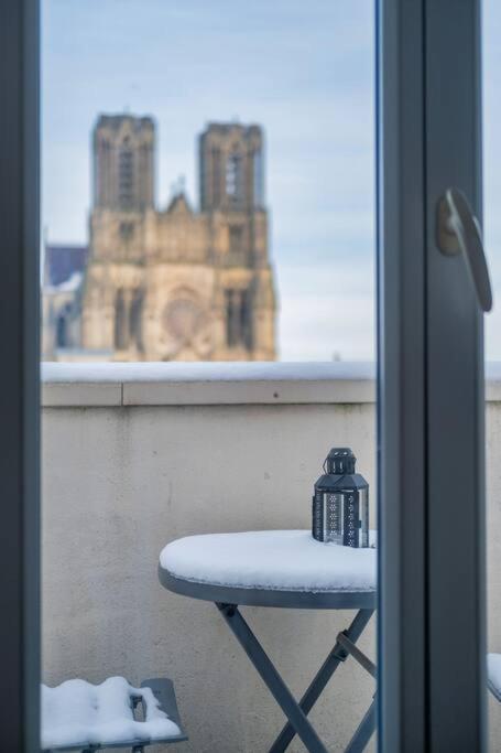 Le Clovis - Cathedrale Appartement Reims Buitenkant foto