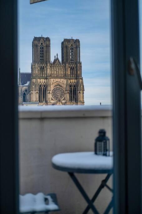 Le Clovis - Cathedrale Appartement Reims Buitenkant foto